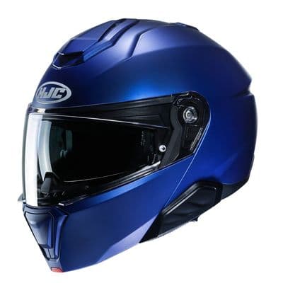 HJC i91 Flip Front Metallic Blue