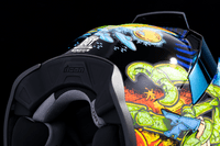 Icon Airflite Helmet Bugoid Blitz *incl RST Blue visor