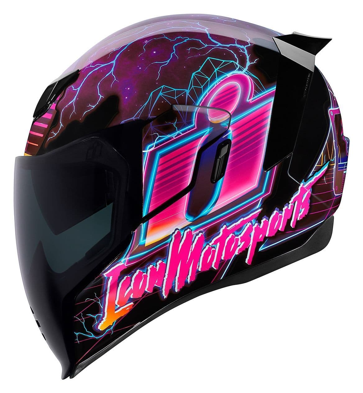 日本最大のブランド icon-airflite-helmet-synthwave セキュリティ・セーフティ