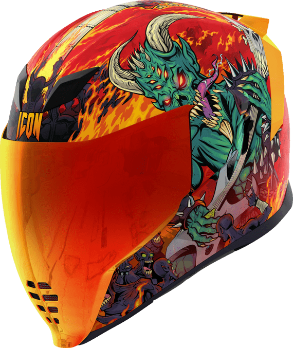 Icon Airflite MIPS Helmet Blegh *incl RST Sunset Visor