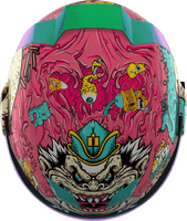 Icon Airflite MIPS Helmet Snack Attack *incl RST Green Visor