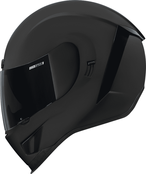 Icon Airform Helmet Rubatone Black *incl RST Dark Smoke Visor