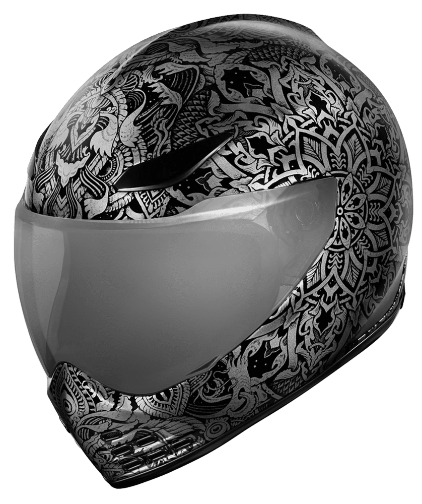 Icon Domain Helmet Gravitas incl RST Silver Visor