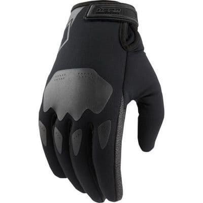 Icon Hooligan Insulated CE Gloves Black