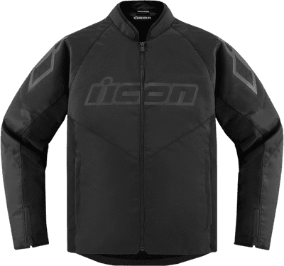 Icon Hooligan Textile Jacket Black