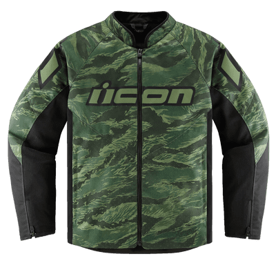 Icon Hooligan Tigerblood Textile Jacket Green