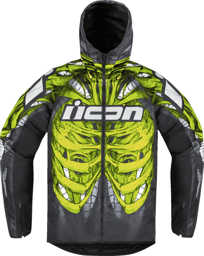 Icon Manik r Textile Jacket Green