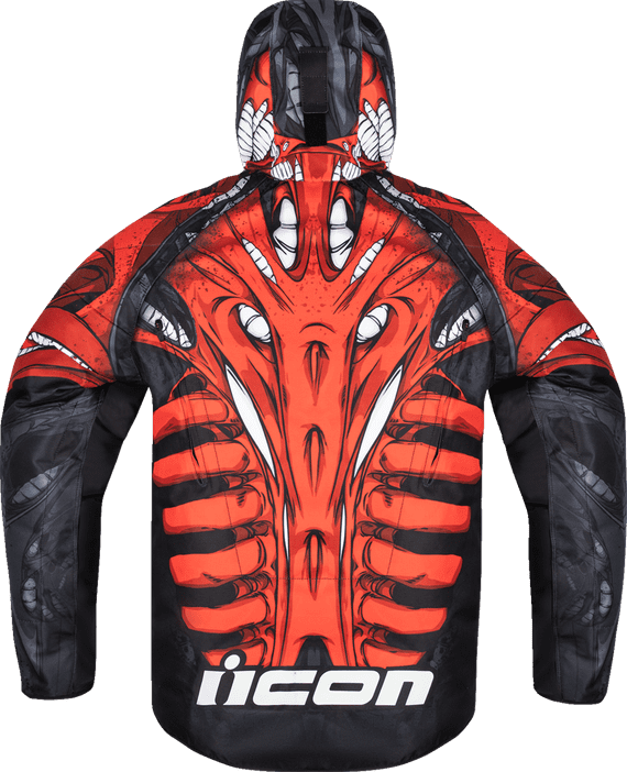 Icon Manik r Textile Jacket Red