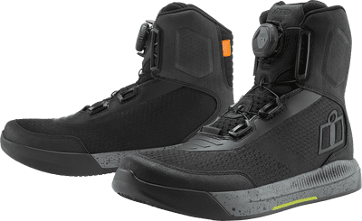 Icon Overlord™ Vented CE Boots Black