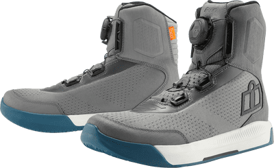 Icon Overlord™ Vented CE Boots Grey