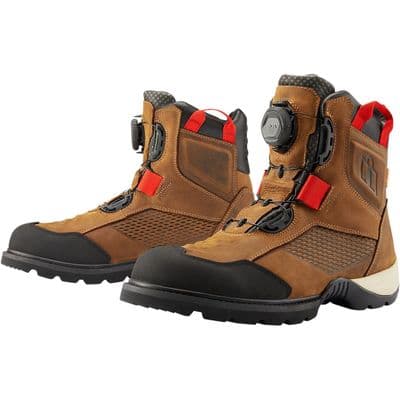 Icon Stormhawk BOA® D30® Boots Brown