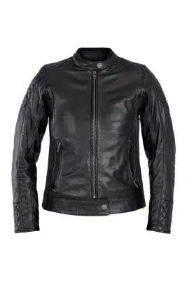 John Doe Adina Ladies Leather Jacket Black