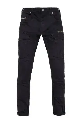 John Doe Defender Mono XTM® Cargo AAA Jeans Black
