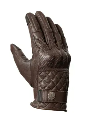 John Doe Tracker Leather Gloves Brown