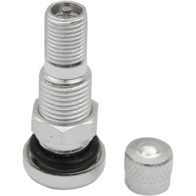 K&L Valve Stem 10mm Straight Silver