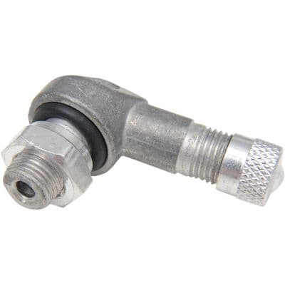 K&L Valve Stem 8mm 90° Bend Silver