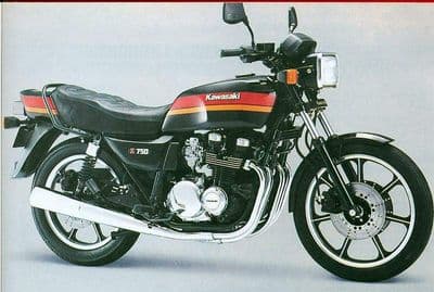 Kawasaki Z750 L1-L2 81-82