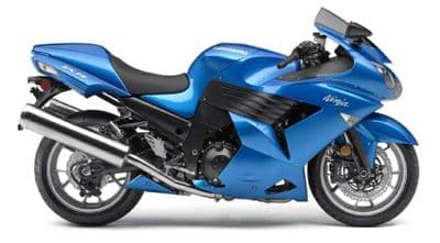 Kawasaki ZZR1400 ZX14 B6F,B7F,D8F,D9F,DAF,DBF 06-10