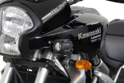 Light mounts Black. Kawasaki Versys 650 (07-09). NSW.08.004.10101/B