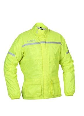 Lindstrands Sidvallen Rain Jacket Hi-Vis Yellow
