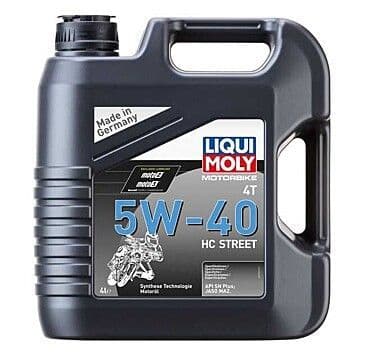 Liqui Moly 4T Fully Synth HC Street 5W40 4L LQM20751