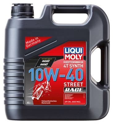 Liqui Moly 4T Fully Synth Street/Race 10W40 4L LQM20754