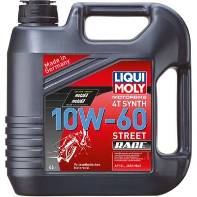 Liqui Moly 4T Fully Synth Street/Race 10W60 4L LQM1687