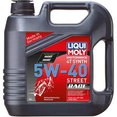 Liqui Moly 4T Fully Synth Street/Race 5W40 4L LQM1685