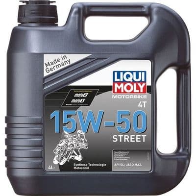Liqui Moly 4T Semi Synth Street 15W50 4L LQM1689