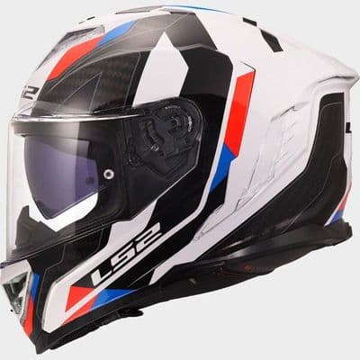 LS2 FF818 Storm 3 Sporty White/Blue/Red