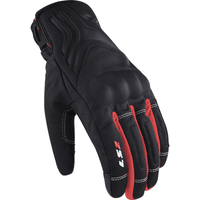 LS2 Jet2 Gloves Black/Red