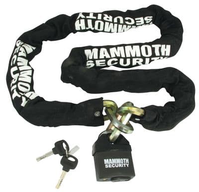 Mammoth 12mm Hexagon Lock & Chain - 1.8m Length LOCMAMSS01