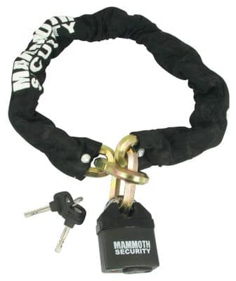 Mammoth 12mm Hexagon Lock & Chain - 1m Length LOCMAMSS02