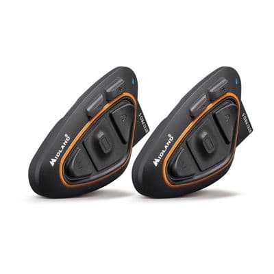 Midland BTX1 Pro-S Bluetooth Intercom System Twin Pack C1411.05