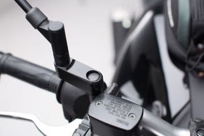 Mirror extension Black. Max. extension: 40 mm. Yamaha / Ducati. SVL.00.504.10200/B