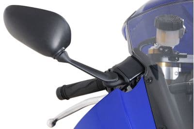 Mirror extension Profile. Black.  Yamaha. YZF-R6. (08-). SVL.06.501.10600/B