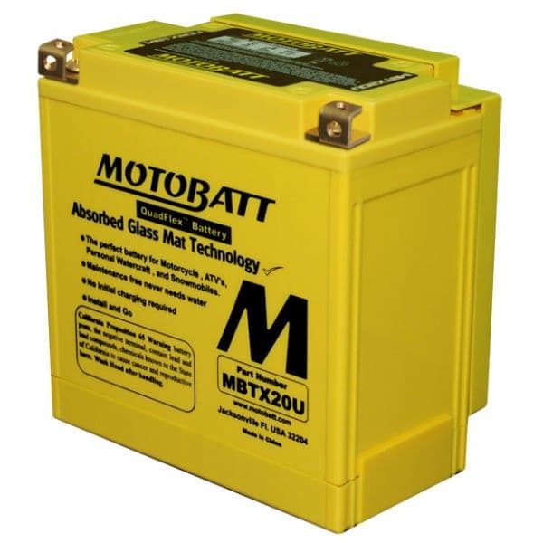 Motobatt MBTX20U - CTX20 CB16B CB16CLB