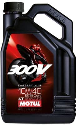 Motul 300V Racing Fully Synthetic 10W40  4L