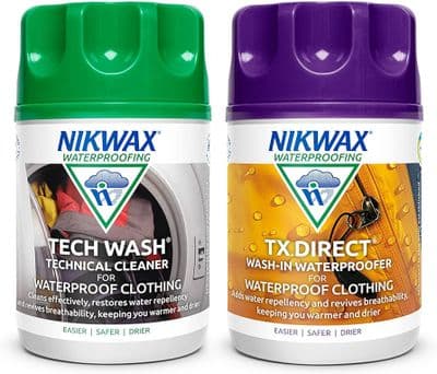 Nikwax Tech wash and TX Direct 100ml twin pack