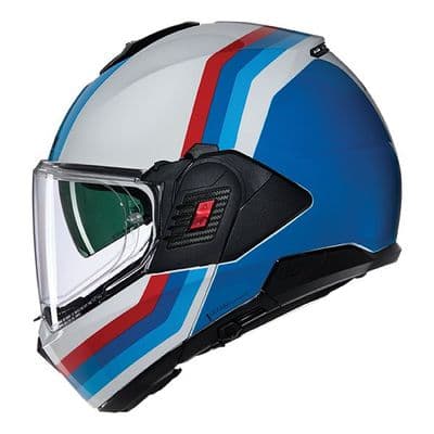 Nolan N120-1 Flip Front Helmet Lineo 347 Blue/White/Red