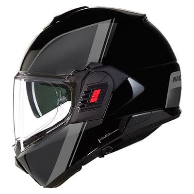 Nolan N120-1 Flip Front Helmet Vern Speciale Black/Grey 341 *incl Dark Visor