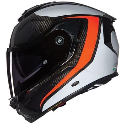 Nolan X-903 Ultra Carbon Intrigo Orange 344 *Incl Black Visor
