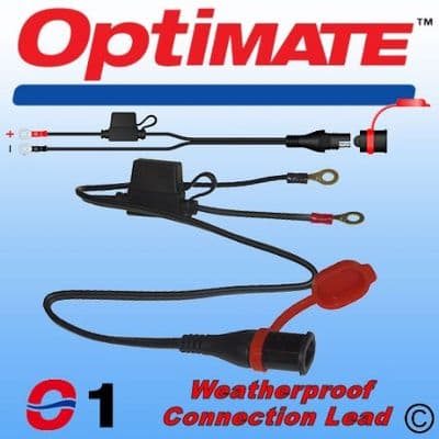 Optimate SAE71 (01) weatherproof connection lead