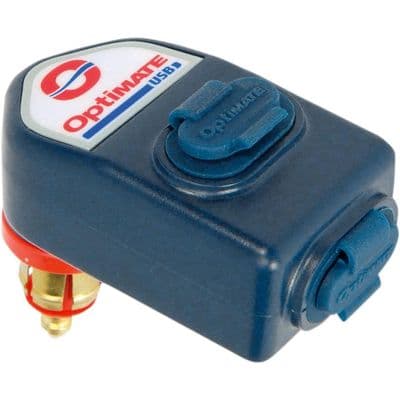 Optimate USB Charger Dual Output Weatherproof O-105