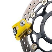 Oxford Alpha XA14 Alarm Disc Lock Yellow/Black LK217