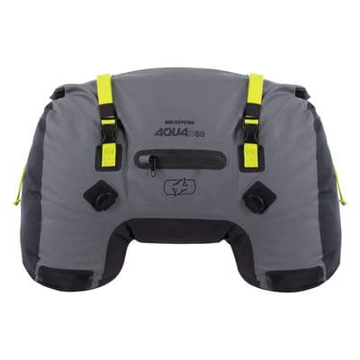 Oxford Aqua D-50 Rollbag Black/Grey/Fluo OL708