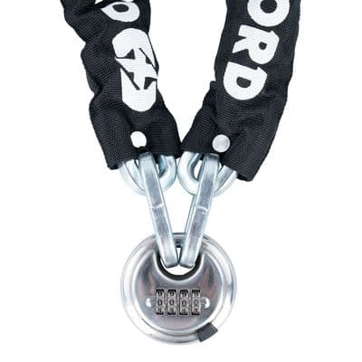Oxford Discus Combi Lock & Chain 1.5m LK101