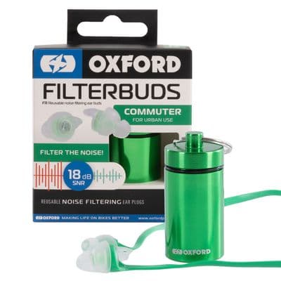 Oxford Filterbuds Earplugs Commuter 18db OX953
