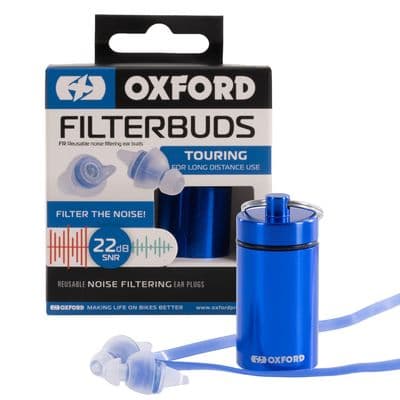 Oxford Filterbuds Earplugs Touring 22db OX954