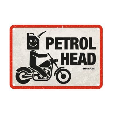 Oxford Garage Metal Sign Petrol Head OX358